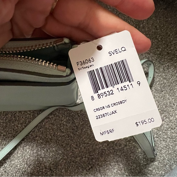 Coach mini crossbody bag NWT - Picture 8 of 9